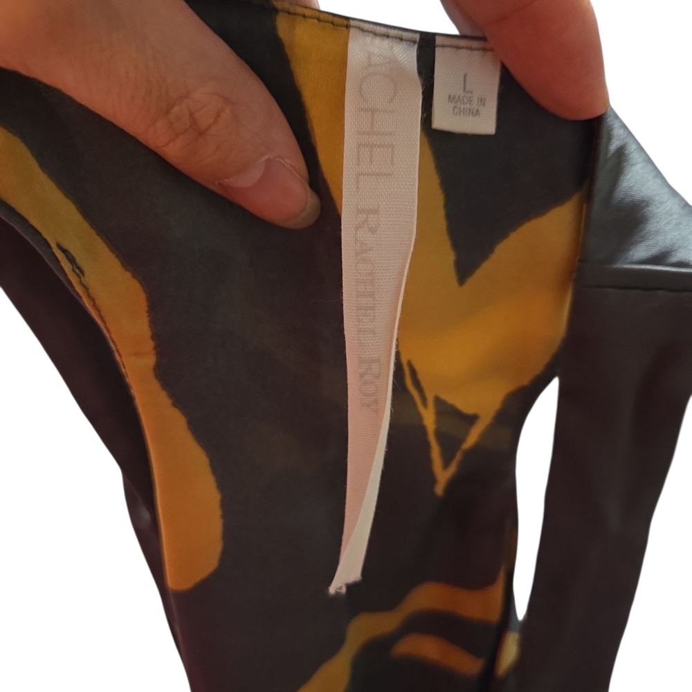 Chic Gray Satin Sleeveless Blouse - Picture 5 of 5